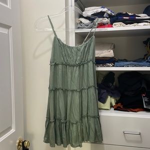 Olive Sun Dress Aeropostale